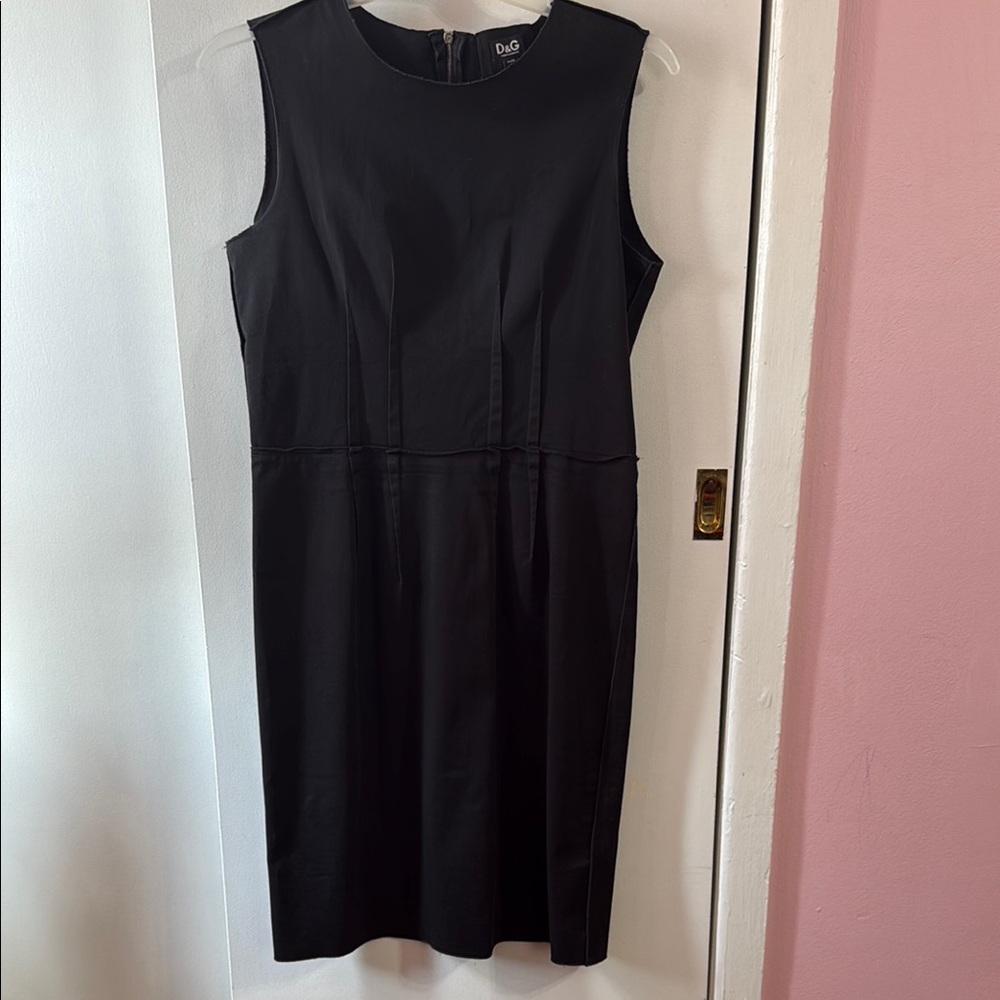 D&G Black Sleeveless Dress